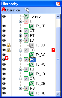 Parent-Child Hierarchy Management Window